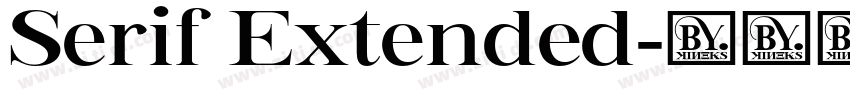 Serif Extended字体转换 Serif Extended字体转换
